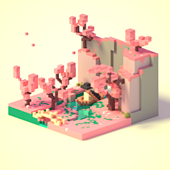 ANTWayne采集到Magicavoxel