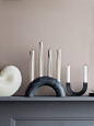 Bow Candle Holder - Black 2