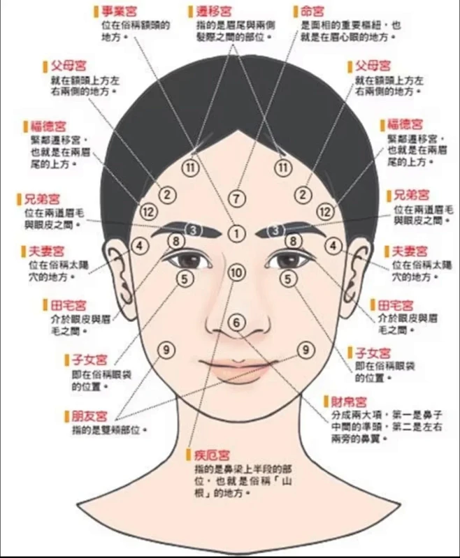 【好命】面相几大特征，看看你有没有？ -...