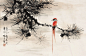 著名画家黎雄才山水画作，萧然独往，风格独特
黎雄才(1910~2001)，广东省肇庆人，祖籍广东省高要。当代国画家、美术教育家，岭南画派卓有成就的代表人物。擅长巨幅山水画，精于花鸟草虫，画作气势浑厚，自具风貌，被评论界称为"黎家山水"。