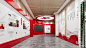 现代党建展厅SU模型下载【ID:1114080671】_知末su模型网