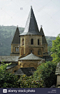 the-abbey-church-sainte-foy-conques-france-the-central-cupola-location-sainte-foy-church-conques-france-P0TBFK.jpg (877×1390)