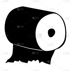 卫生纸,床单,清洁工,卫生间,毛巾,圆形,纸,柔和,分离着色,白色
