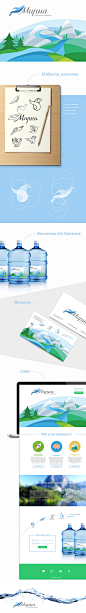 Water Mirna, Branding : Brand Identity & web site for water