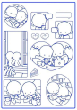 双人Q版人物绘画素材（漫画篇）