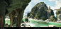 The Climb - Asia Midday - Vista work, Finn Meinert Matthiesen : First project as co lead artist (principal role) together with lead artist Tom Deerberg - responsible for the entire vista environment art direction and execution of the background compositio