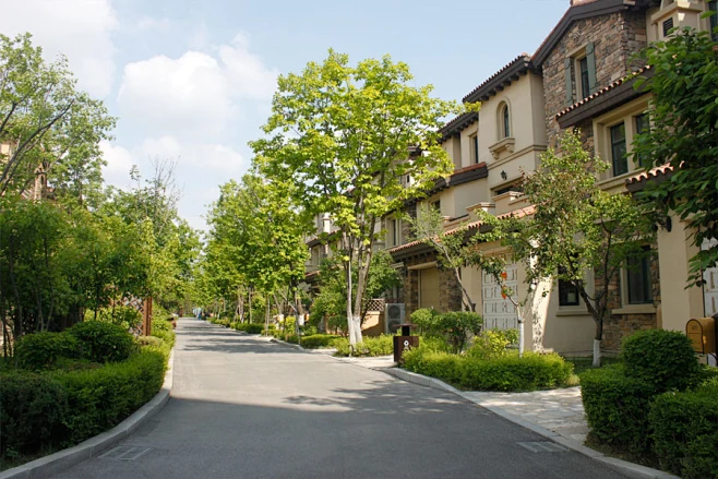 龙湖滟澜山园区景观-花瓣网
