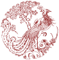 中国传统图案设计欣赏 - 蓝色理想
