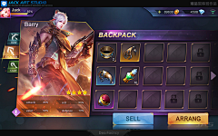 UI_乌鸦采集到游戏界面-【欧美风】