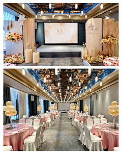 水母逆星河采集到婚礼主舞台(中间大屏)