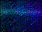 多色抽象灯蓝色迪斯科背景。正方形像素马赛克矢量