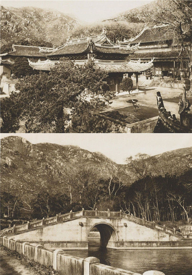 【珍贵老照片】1900年代，江浙沪古建筑...