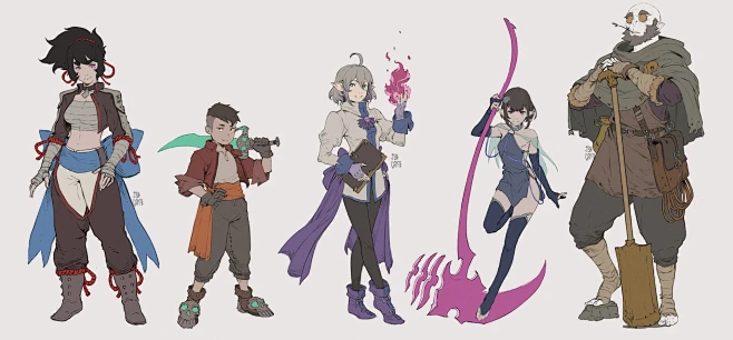 Daily Character Sets-花瓣网