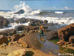 0+7是蛋不是零采集到油画 ——风景