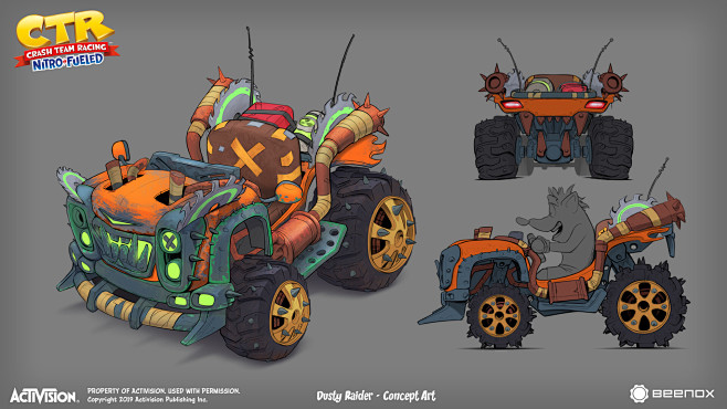 CTR - Karts Concept,...