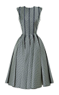 Shop Sleeveless Paneled Jacquard Dress by Thom Browne - Moda Operandi