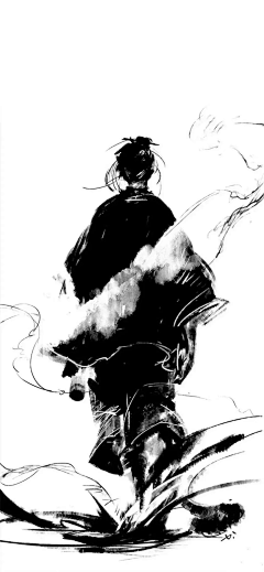 候鸟吖采集到水墨风插画