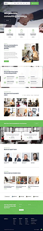 Business, Agency, Corporate, Consulting HTML Website Template