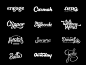 Hand Lettered Logotypes