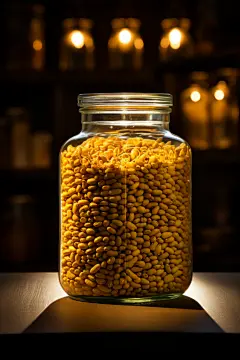 有机健康粮食黄豆农作物图片摄影图