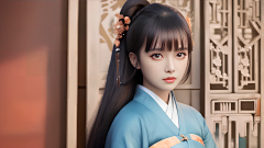 不止岁月催人老采集到AI生成,国风3.3+自训练古风Lora