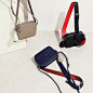 W CONCEPT : W CONCEPT : W컨셉 - [JOSEPH & STACEY:조셉앤스테이시] OZ Mini Square Bag Pebble Midnight Navy