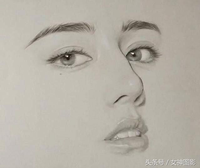 六位美女明星的手绘头像迪丽热巴难找杨幂最好认最后是谁快资讯