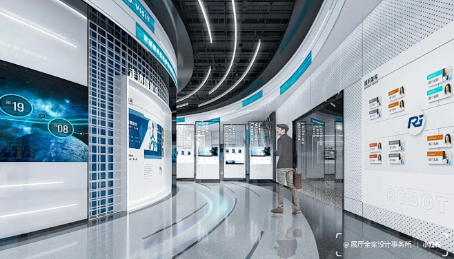瑞莱博工业机器人·企业展厅设计 | 案例...
