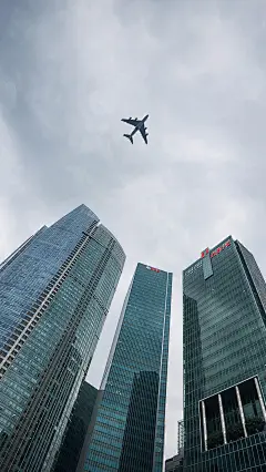天空飞机唯美景色高清安卓手机壁纸
