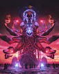 超赞！美国三维数码艺术家 beeple 作品欣赏 605P 科幻 场景 角色 怪兽