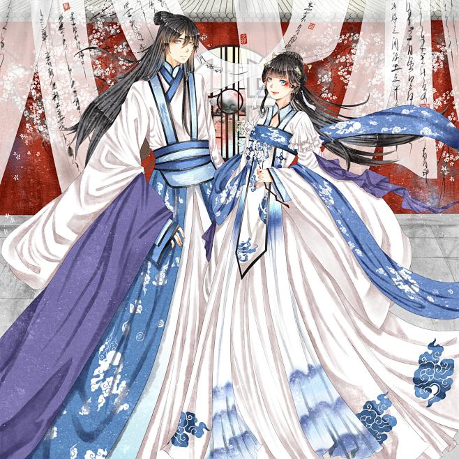 风拟人女装 可出蓝夫人 魔道祖师 cos...