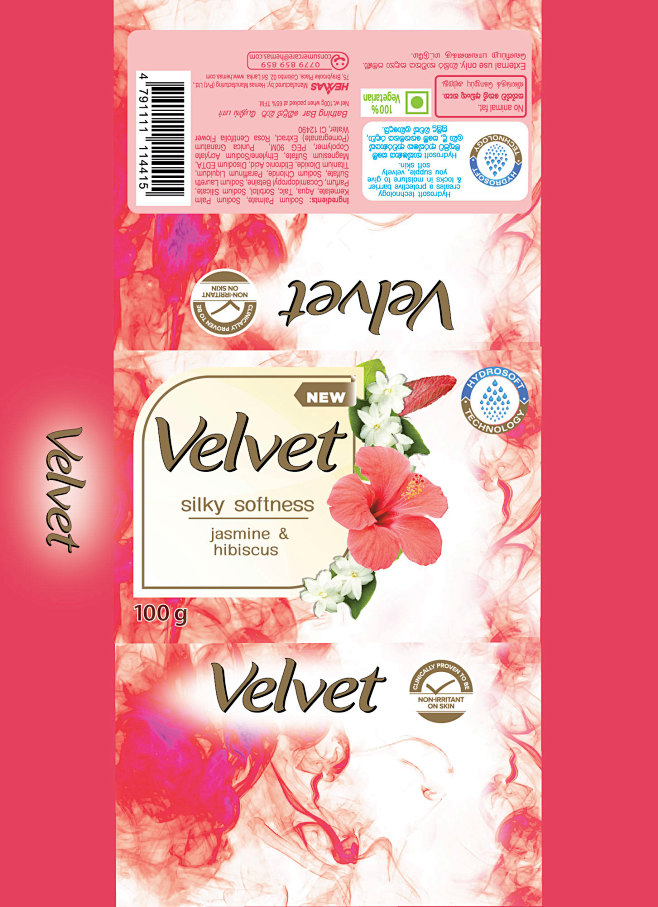 Velvet beauty bar