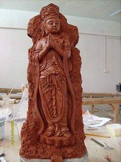 上海五天景观（雕塑）采集到佛像佛教雕像