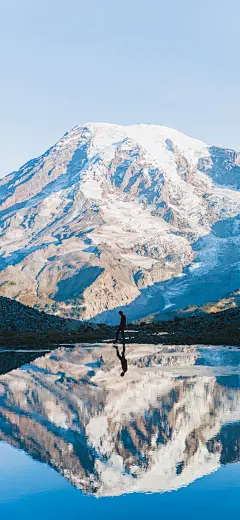 原图壁纸：山川美景，佳人思念故人 - 今日头条