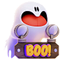 BOO!  3D Icon