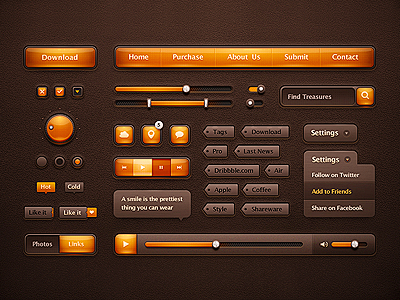 Orange_ui_pack