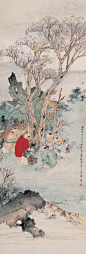 【吴光宇绘画作品 —— 婴戏图】
吴光宇（1908-1970），又名吴显曾，原籍浙江绍兴，生于北京。早年受伯父吴镜汀影响，习山水画。后转攻人物画，师从徐燕孙。擅长工笔人物画。长于历史人物画。