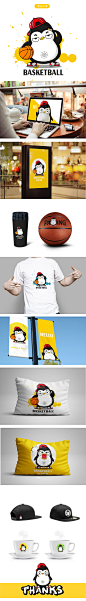 卡通企鹅腾讯体育品牌形象设计吉祥物设计卡通形象设计微信动态表情包gif设计，合作QQ/微信：732003760【茁茁猫文化—专注吉祥物、表情设计】