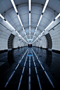 City Exploration contemporary architecture Interior metro modern architecture Moscow Russia subway underground Urban