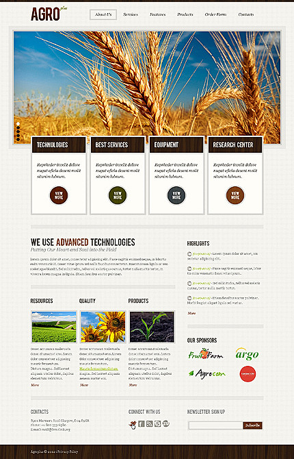 Website Template #39...