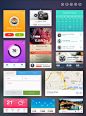 20 Beautiful Mobile User Interface For Your Inspiration : Designers of mobile interfaces are becoming more prominent in today’s faced-paced web space. While mobile-optimized sites may lighten the burden on a site developer, some prefer building a full fea