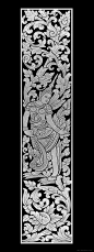 Khmer-精致寺庙佛教花纹图像插画---酷图编号1051910