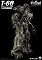 Threezero新品：1/6 異塵餘生/辐射 系列 - T-60 动力装甲可动人偶 新增胖子核弹配件兵人在线BBICN - 手机APP版