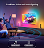 Amazon.com: Govee Immersion Kit LED Strip Lights & Light Bars with Camera, Ambient Wi-Fi RGBIC LED Lights for TV Bundle with Govee Smart Light Bulbs, RGBWW Color Changing Light Bulbs : 家居装修