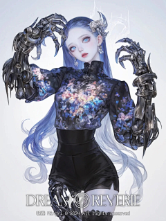 黑色配角采集到AI绘画