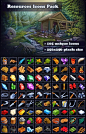 Resources Icon Pack