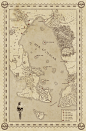 Map, Samuel Bourguignon : Two maps that I made for Malkyrs studio.