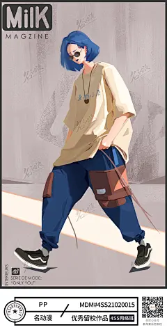 本次4SS插画网络课的小可爱们，以真人摄影作品作为灵感来源，制作了一系列时尚封面主题的商插作品。从薄图到厚涂，从写实到概括夸张，同学们克服重重困难，突破了自己。相信你们今后一定会越画越好！