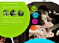 英国Curious Generation唱片公司网站 交互设计--创意图库