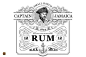 Rum Label Vintage Logo with Pirate #Vintage#Label#Rum#Templates